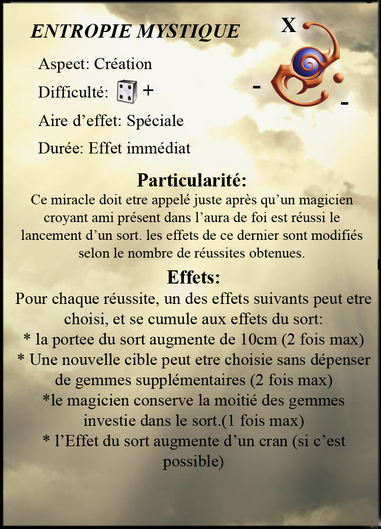 Entropie Mystique